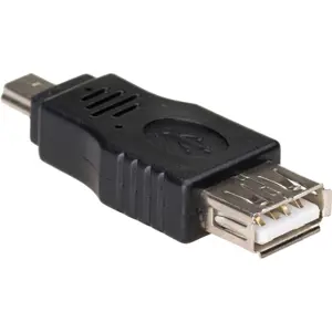 Adaptador USB-A hembra - mini-USB-B macho OTG