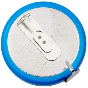 Pila de litio CR2032 3.0V 210mAh c/ 2 pines - horizontal (17.8mm)