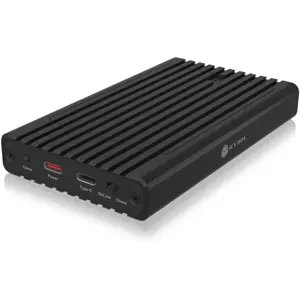 Caja para 2 SSD M.2 NVMe con función de clonación y USB-C / USB-A combo