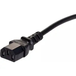 Cabo de alimentação IEC C13 (3 pinos) fêmea 3x0.5mm² s/ ponta - 1.5m