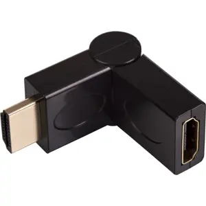 Adaptador HDMI 180º Macho - Fêmea
