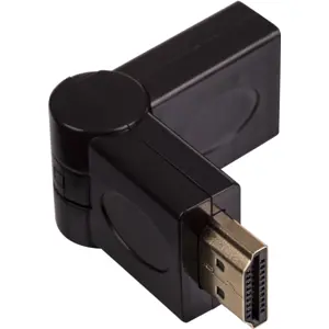 Adaptador HDMI 180º Macho - Fêmea