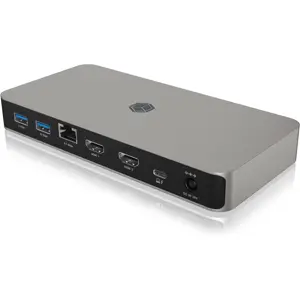 Docking Station USB4® Type-C 10-en-1 con 2×HDMI 8K, LAN y PD 100W