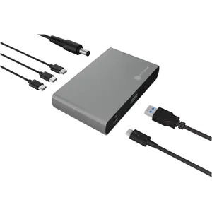 Docking Station Thunderbolt™ 4 Type-C con 3×Thunderbolt + 1×USB-A y PD 85W