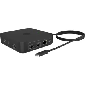 Docking Station USB-C 12-em-1 c/ 3×HDMI, LAN e PD 85W