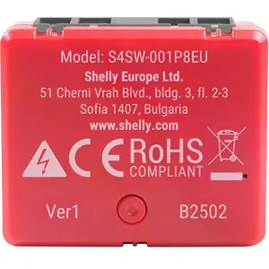Mini módulo interruptor para automação WiFi/Zigbee/Matter com medição de energia 110/240VAC - 8A