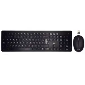 Teclado baixo perfil e Rato Wireless 1600DPI - Layout PT