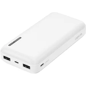 Powerbank 20.000mAh 12W (USB-C + USB) - Branco
