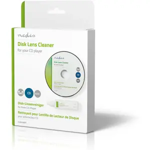CD de limpeza de lente