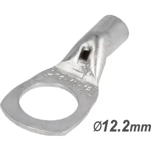 Terminal de olhal não isolado (10mm²) M12 Ø12.2mm