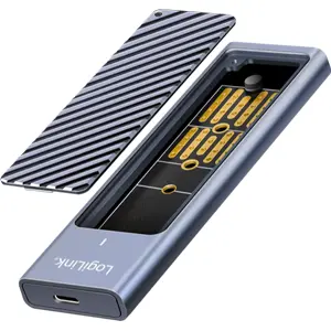 Caixa em alumínio USB-C 3.2 para Disco SSD M.2 SATA/NVMe
