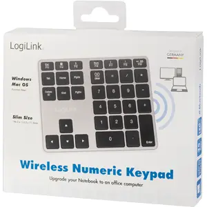 Teclado numérico Slim de 35 teclas Bluetooth 3.0