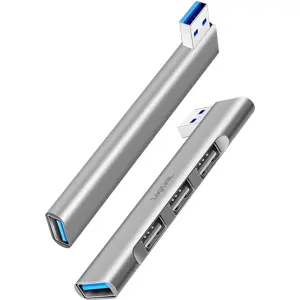 HUB USB-A Ultra-Slim c/ 4 portas (1x USB 3.0 + 3x USB 2.0)