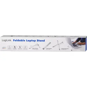 Soporte de mesa para portátil/tablet (10-16'') plegable de aluminio