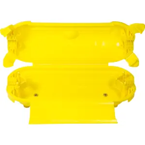 Cápsula de protecção estanque IP44 para ligações eléctricas - amarelo