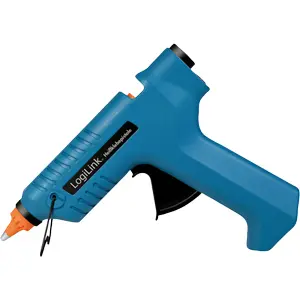 Pistola de cola quente 80W (Ø11mm) sem fios c/ base de aquecimento
