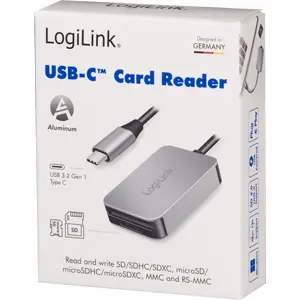 Leitor USB-C 3.2 de cartões de memória SD e microSD