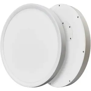 Painel LED redondo de superfície 230V 18W CCT (3000/4000/6000K) 1800lm Ø230x25mm