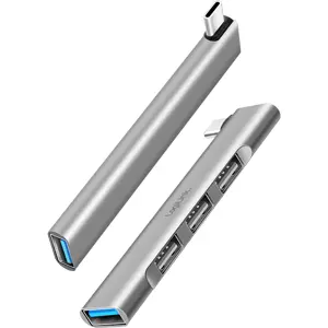 HUB USB-C 18W Ultra-Slim c/ 4 portas (1x USB 3.0 + 3x USB 2.0)