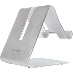 Soporte de teléfono móvil/tablet de mesa de aluminio