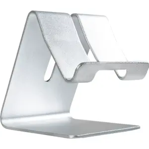 Soporte de teléfono móvil/tablet de mesa de aluminio