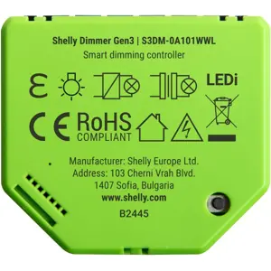 Módulo controlador dimmer inteligente Wifi para iluminação
