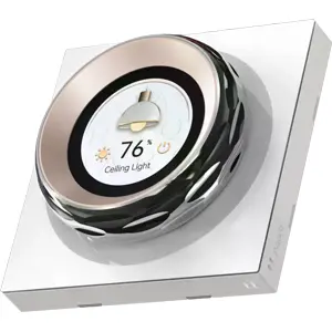 Interruptor de parede rotativo c/ Display Touchscreen 1.32''