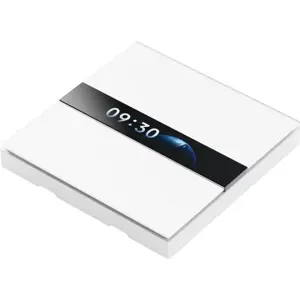 Interruptor de parede Zigbee de 4 botões c/ Display 2.08''