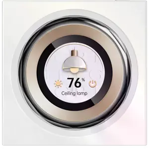 Interruptor de parede rotativo c/ Display Touchscreen 1.32''