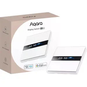 Interruptor de parede Zigbee de 4 botões c/ Display 2.08''