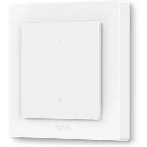 Interruptor inteligente Zigbee y Thread (2 botones / 1 canal) - Con y sin neutro