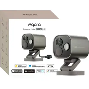 Câmara IP (Zigbee / Thread / Ethernet c/ PoE) 4MP 4.2mm - IP65 - Cinza