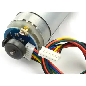 Motor DC con reductor metálico 12V 146rpm 51:1 - Ø36x123mm - con encoder