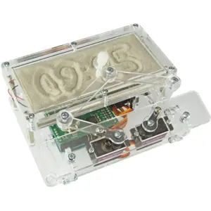 Kit relógio de escrita na areia c/ Raspberry Pi Pico