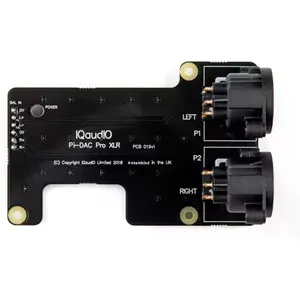 Placa de 2 salidas XLR balanceadas para Raspberry Pi DAC Pro