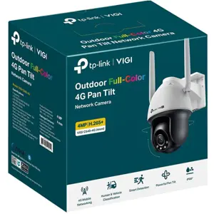 Câmara IP (4G LTE) Pan/Tilt 4MP 4mm IR 30m Full-Color - IP66
