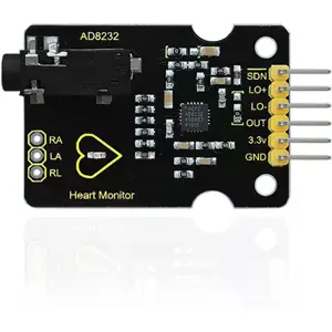 Módulo sensor frequência cardíaca (ECG) AD8232