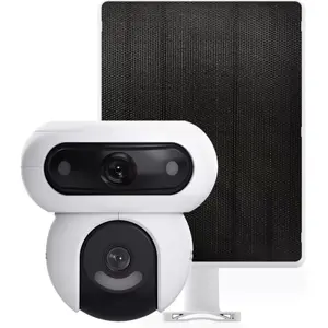 Cámara IP (4G LTE / Wi-Fi) 2K+ Dual (Pan/Tilt + Rotativa) con Batería + Panel Solar - IP65