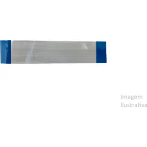 Flat-cable 40 vias 1.0mm ligações opostas - 30.5cm