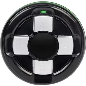 Telecomando universal de garagem 433/868Mhz (4 teclas) p/ ficha de isqueiro