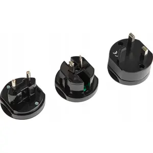 Kit de Adaptadores de viaje Universal ➝ Universal (s/ tierra)