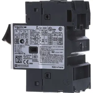 Disjuntor magnetotérmico de motor 0.75kW 1.6...2.5A