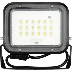 Projetor LED Slim Solar 6W 6500K (branco frio) 800lm c/ comando - IP65