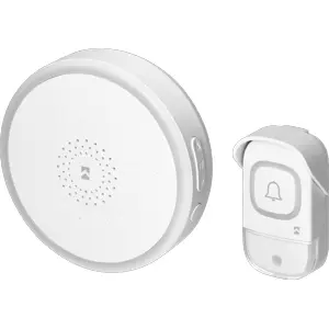 Campainha sem fios 230Vac com 60 melodias - alcance 300m - IP55