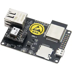 Placa de Desenvolvimento ESP32 com Ethernet e PoE + módulo programador