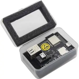 Placa de Desenvolvimento ESP32 com Ethernet e PoE + módulo programador