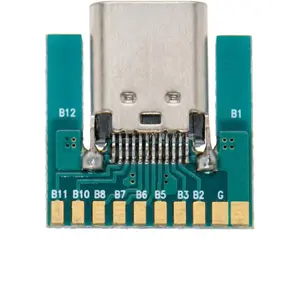 Placa de testes (Breakout Board) USB 3.1 Tipo-C Fêmea