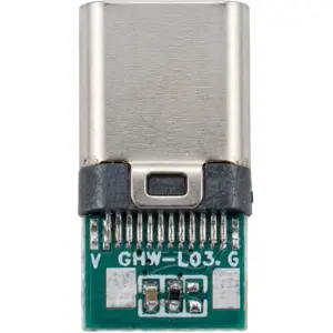 Placa de testes (Breakout Board)  USB 3.1 Tipo-C Macho