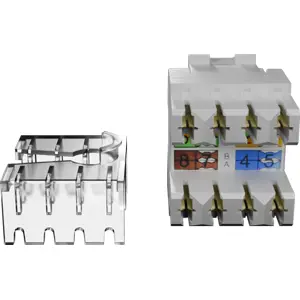 Keystone RJ45 Cat6a UTP com proteção anti-poeiras - Openetics OP5848