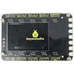 Placa de expansión Easy Plug para micro:bit con 10 puertos RJ11, 4 LEDs RGB y Buzzer